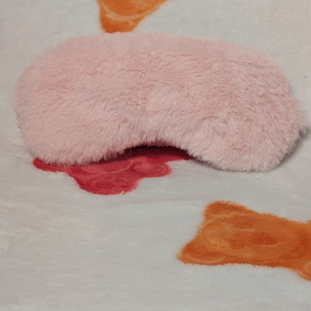 Soft Pink Sleep Mask